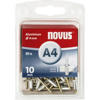 Novus Blindklinknagel A4 X 10mm | Alu SB | 30 stuks - 045-0025 045-0025 - thumbnail