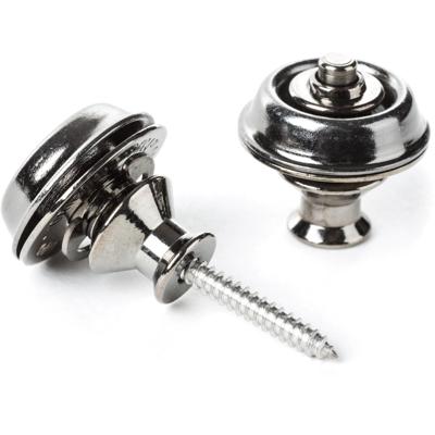 Dunlop SLS1036BN Dual Design Black Nickel straplocks