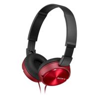 Sony MDR-ZX310 On Ear koptelefoon Kabel Rood Vouwbaar - thumbnail