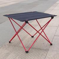 Draagbare opvouwbare tafel Bureau Camping buiten picknick aluminium Ultralight klaptafel - thumbnail