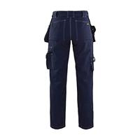 Blåkläder Dames werkbroek 15451370 | Marineblauw | Maat 48 - 7330509500408 - thumbnail