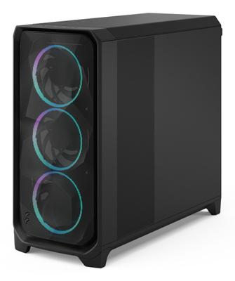 ATX Semi-toren BehuizingFractal Design FD-C-MES3X-04 Zwart - thumbnail