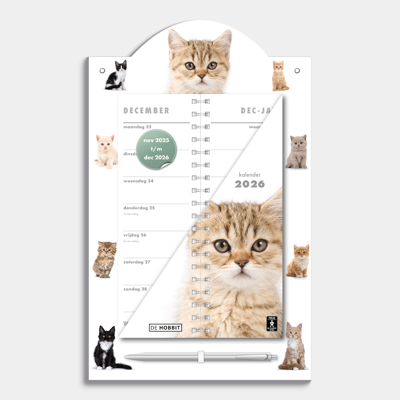Katten Omslag Kalender 2026 Luxe