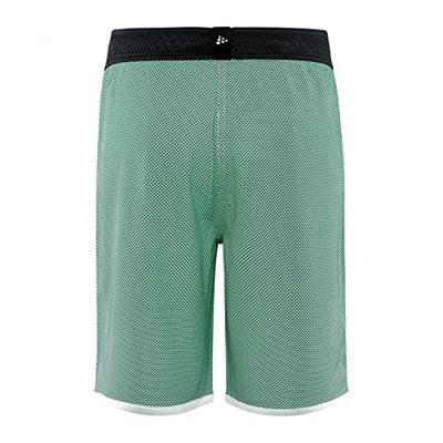 Craft 1911117 Progress Rev. Basket Shorts Jr - Team Green/White - 146/152