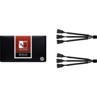 Noctua NA-SC1 Sx2, 3-weg ventilatorverdelerkabel, 4-pins PWM (dubbelverpakking, 13 cm, zwart) - thumbnail
