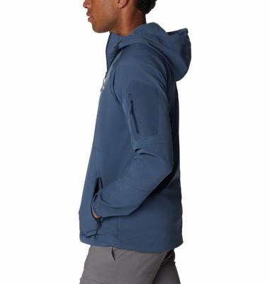 Columbia Tall Heights™ II Hooded Softshell Jas Heren Dark Mountain M