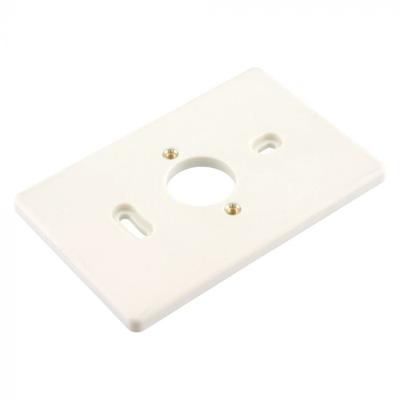 Enzo Montageplaat 2-voudig wit 4050720