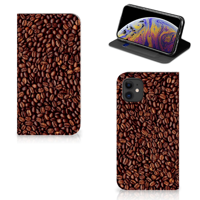 Apple iPhone 11 | Flip Style Cover | Koffiebonen - thumbnail
