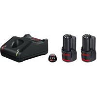 Bosch Professional 1600A019RD GAL 12V-40 + 2x GBA 12V 3.0Ah Accu en acculader voor gereedschap 12 V 3 Ah Li-ion - thumbnail
