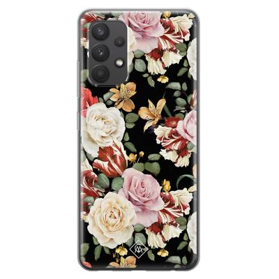 Samsung Galaxy A32 4G siliconen hoesje - Flowerpower
