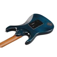 Ibanez Premium AZ24P1QM Deep Ocean Blonde elektrische gitaar met gigbag - thumbnail
