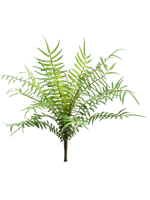 Fern blechnum bush 25 cm kunstbloem zijde nepbloem Emerald - Emerald - thumbnail