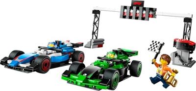 LEGO CITY F1 grid met VCARB en Sauber racewagens 60474 LEGO CITY F1 grid met VCARB en Sauber racewagens 60474