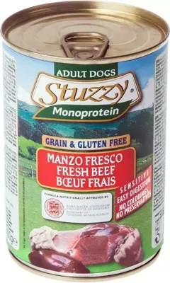 Can monoprotein beef 400g Stuzzy Malanico - Malanico