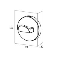 Tiger Noon Haak Groot Mat Zwart - thumbnail