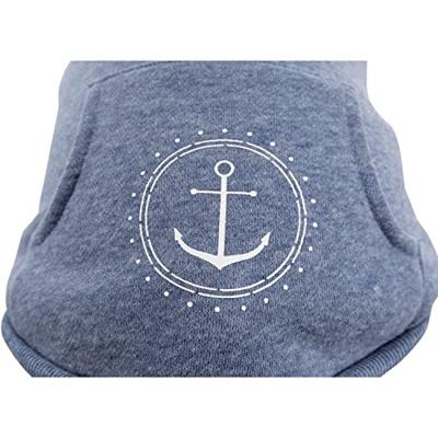TRIXIE BE NORDIC HONDENTRUI HOODIE FLENSBURG BLAUW 50 CM - thumbnail