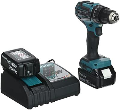 Makita DHP485RFJ 18v Klopboor- en schroefmachine brushless 3,0 Ah accu (2 st), snellader, Mbox
