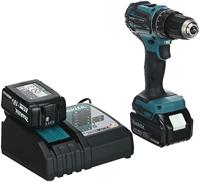 Makita DHP485RFJ 18v Klopboor- en schroefmachine brushless 3,0 Ah accu (2 st), snellader, Mbox - thumbnail
