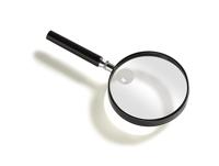 Vergrootglas rond - 9 cm - thumbnail