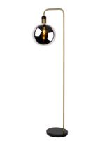 Lucide JULIUS - Vloerlamp - Ø 28 cm - 1xE27 - Fumé - thumbnail