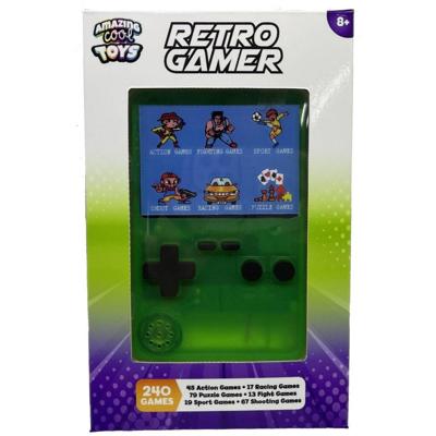 Amazing Cool Retro Gamer Transparant Groen