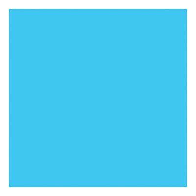 Creativ Company Karton, vel 50x70 cm, afm 50x70 cm, 270 gr, turquoise, 100 vel/ 1 doos