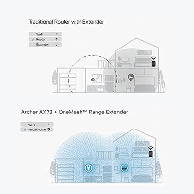 TP-Link Archer AX73 AX5400 Dual-Band Wifi 6 Router Router Zwart - thumbnail