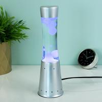 Led lavalamp - Zilver - thumbnail