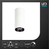 SLV OpbouwspotNuminos S cilinder wit/zwart 4000K - 60gr - 1004144 - thumbnail