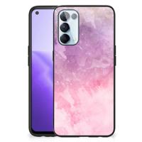Kleurrijke Telefoonhoesje OPPO Reno5 5G | Find X3 Lite Pink Purple Paint - thumbnail
