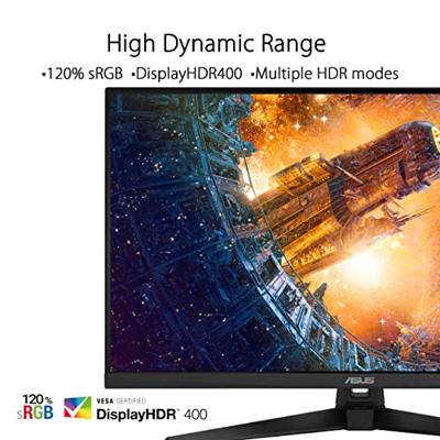 Asus VG32UQA1A VA Gaming monitor Energielabel G (A - G) 80 cm (31.5 inch) 3840 x 2160 Pixel 16:9 1 ms DisplayPort, HDMI, Hoofdtelefoonaansluiting, USB-A 3.2 - thumbnail