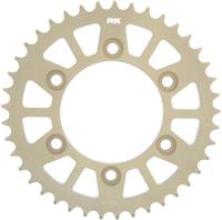 RK Chain wheel 520 44z aluminum gold matt hard a - thumbnail