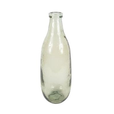 Vaas Greensboro gerecycled glas beige 40 cm | 2 stuks