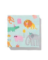 HEMA Servetten 24X24 Party Animal 20 Stuks bij Jumbo - thumbnail