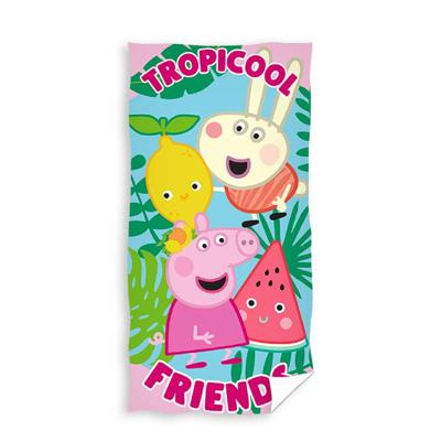 Peppa Pig strandlaken Tropical friend 70 x 140 cm Peppa Pig strandlaken Tropical friend 70 x 140 cm