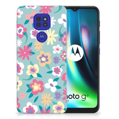Motorola Moto G9 Play | E7 Plus | TPU Case | Flower Power