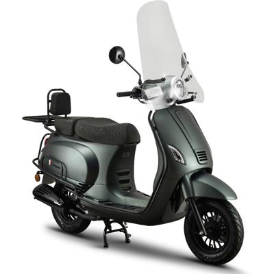 Senzo RivaLux Special Matgroen - Verbrandingsmotor Scooter Senzo RivaLux Special Matgroen - Verbrandingsmotor Scooter