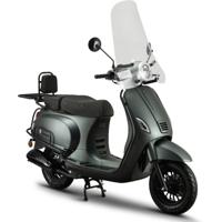 Senzo RivaLux Special Matgroen - Verbrandingsmotor Scooter - thumbnail