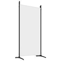 Kamerscherm met 6 panelen 520x180 cm stof wit - thumbnail