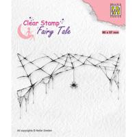 Nellie's Choice • fairy tale clear stempels spider and web - thumbnail