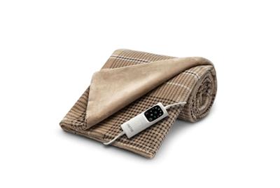 Verwarmde deken - Imetec - Verwarmde deken 180x140 cm - 6 temperaturen - Adapto Anti-Overheating Technology - Wasbaar