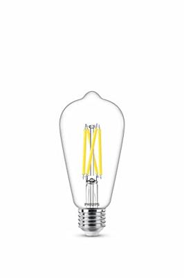 Philips LED 871951432391900 LED-lamp Energielabel D (A - G) E27 Speciale vorm 6 W = 60 W Warmwit (Ø x l) 64 mm x 140 mm 1 stuk(s) Philips LED 871951432391900 LED-lamp Energielabel D (A - G) E27 Speciale vorm 6 W = 60 W Warmwit (Ø x l) 64 mm x 140 mm 1 stuk(s)