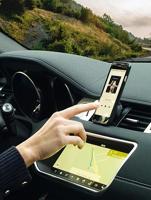 Steun voor mobiele telefoons Mobilis 044004 Zwart - thumbnail