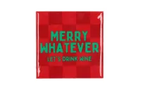 Tegeltje Merry whatever 10x10x1cm - thumbnail