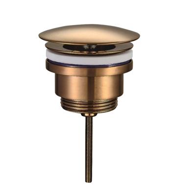 Luxe Vaste Waste BWS Mark 5/4" Geborsteld Brons Koper Boss & Wessing