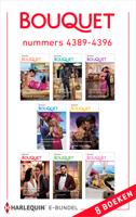 Bouquet e-bundel nummers 4389 - 4396 - Melanie Milburne, Sharon Kendrick, Abby Green, Kelly Hunter, Michelle Smart, Dani Collins, Amanda Cinelli, Jadesola Jame - ebook - thumbnail
