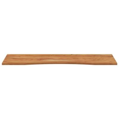 Bureaublad rechthoekig 160x50x2,5 cm massief acaciahout - thumbnail