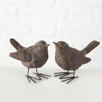 Boltze Home Beeldje vogel spatz h6cm polyresin - thumbnail