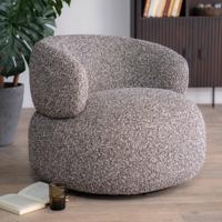 Eleonora Fauteuil 'Maeve' kleur Taupe - thumbnail