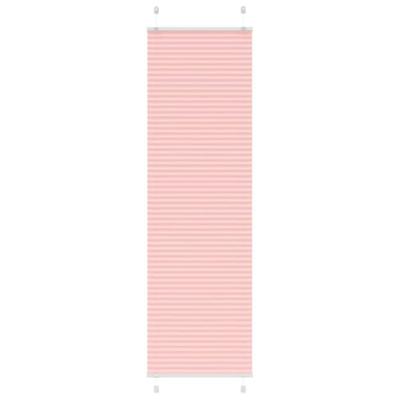 Pliss rolgordijn 55x200 cm stofbreedte 54,4 cm polyester roze